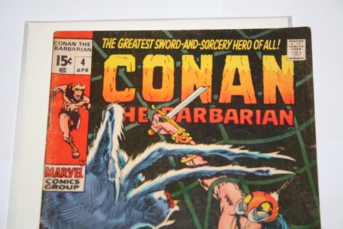 Conan the Barbarian #4! 1971! Tower of the Elephant! Barry Windsor Smith art! - Picture 2 of 8