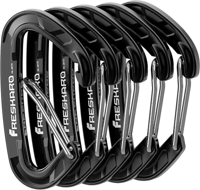 BESUCHE DEN FRESKARO-STORE Freskaro Karabinerhaken, Aluminium, 7075, 8Kn-816 Kg, Karabinerhaken Mit Feder,