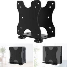 Adjustable Thin Client Mini PC Mount Bracket Mini PC Vesa Mount Under Desk Mo...
