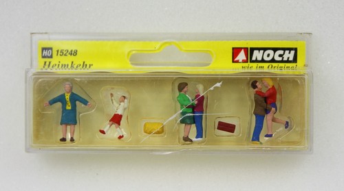 NOCH 15248 SET FIGURINI RITORNO a CASA PERSONAGGI per PLASTICI SCALA HO