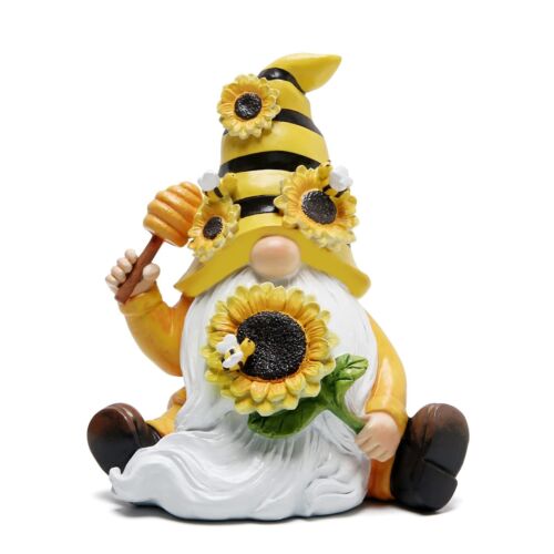 Hodao Bumble Bee Spring Gnome Decorations Honey Bee Gnomes Ornaments World Be...