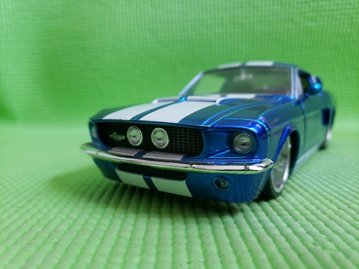 1967 SHELBY GT-500KR JADA TOYS BIGTIME MUSCLE 1:24 DIECAST
