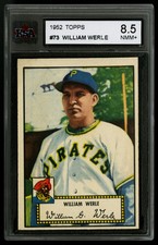 1952 TOPPS BASEBALL ~ #73 ~ WILLIAM 