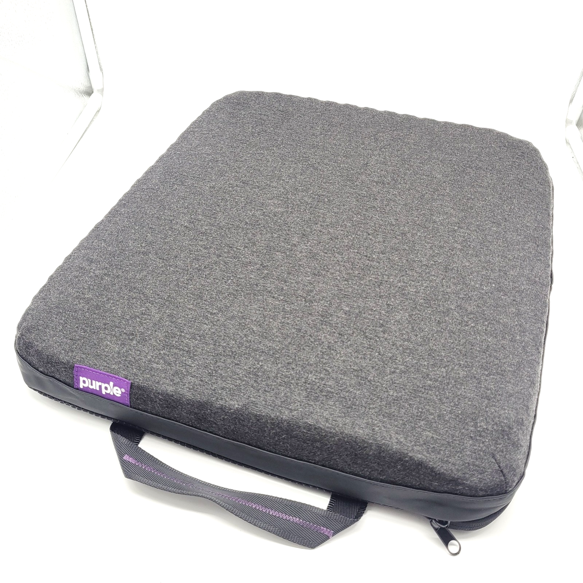 Purple Double Seat Cushion Pressure Relief Grid for Office Chair