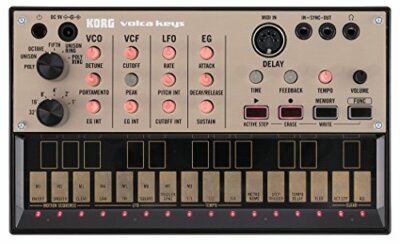 Korg Volca Keys Analog Loop Synthesizer Batteriebetriebene Kompakt Größe Neu