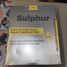 Sulphur Extra Strength Bond Repair Treatment Mask RHRI RIDA HAIR - 250ml 8.45oz