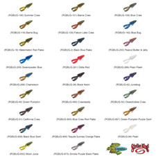 Strike King Rage Tail Bug RGBUG 4 Inch Creature Bait Soft Plastic Fishing Lures