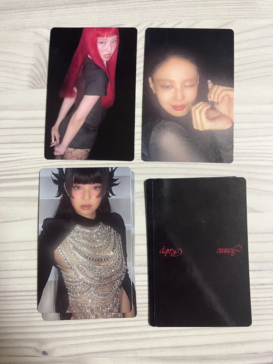 【公式】BLACKPINK JENNIE RUBY トレカ BLACKPINK JENNIE Official Photocard 2nd Album [The Ruby