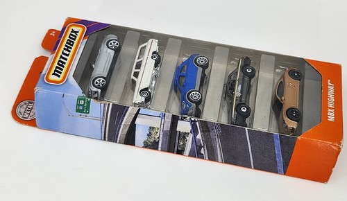 MATCHBOX MBX Highway 5-Pack GM; Ford; Fiat 500; Porsche; Sheriff Boone County - Picture 11 of 11