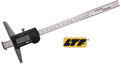 DIGITALES MESSGERÄT TIEFE 200 MM EDELSTAHL DOPPELHAKEN GOLE LTF 329.20