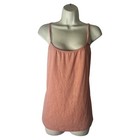 NWOT Ashley Stewart Women's Sparkle Peach Spaghetti Strap Camisole Sz 2x — photo 1