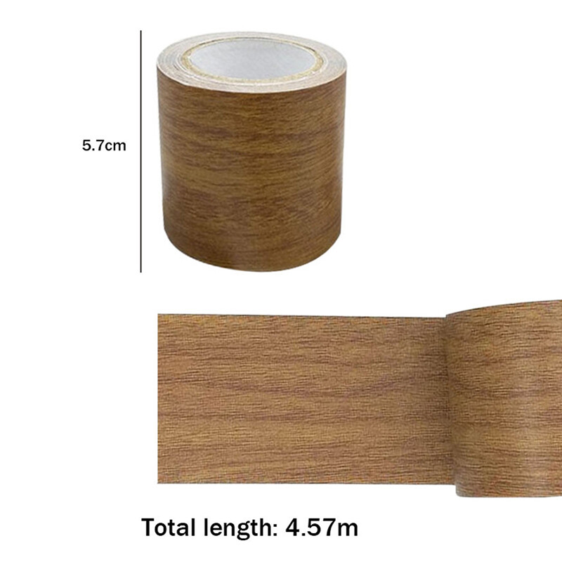 Self Adhesive Woodgrain Repair Tape Patch Wood Textured Furniture
