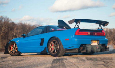 For Honda Acura Nsx Nsx Na1 Na2 Vtx4 Type Carbon Gt Wing + Trunk