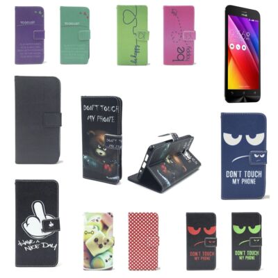 Handy Tasche Für Asus Zenfone 2 5.5 Zoll Cover Case Schutz Hülle Motiv Wallet