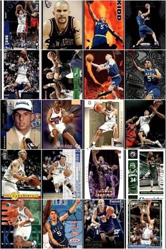 Mixed Basketball Card Lot 116 NBA Hoops TSC Upper Deck ~ Larry Bird Shaq Kidd - Picture 4 of 24