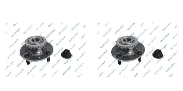 GSP 2X Radnabe Radlagersatz Hinterachse FüR Hyundai Coupe Lantra II RD J-2-image