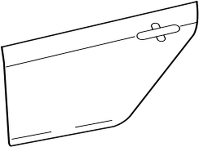 67113-52160 Toyota Panel, rear door, outer rh 6711352160, New 