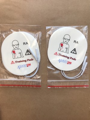 Child AED Training Pads for WNL/Practi-trainer/XFT Units Brand new with 2 pairs!