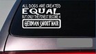 German shorthair equal Sticker *G656* 8" vinyl quail pointers dog e collar