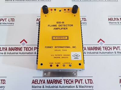 Forney d-351373-01 flame detector amplifier free shipping (Not Working)