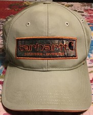 Carhartt Original Workwear Patch Camo Tan Green Hat Cap