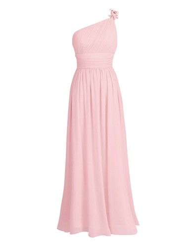 UK Womens Girls Lace Bridesmaid Long Evening Cocktail Party Prom Gown Maxi Dress - Picture 40 of 57