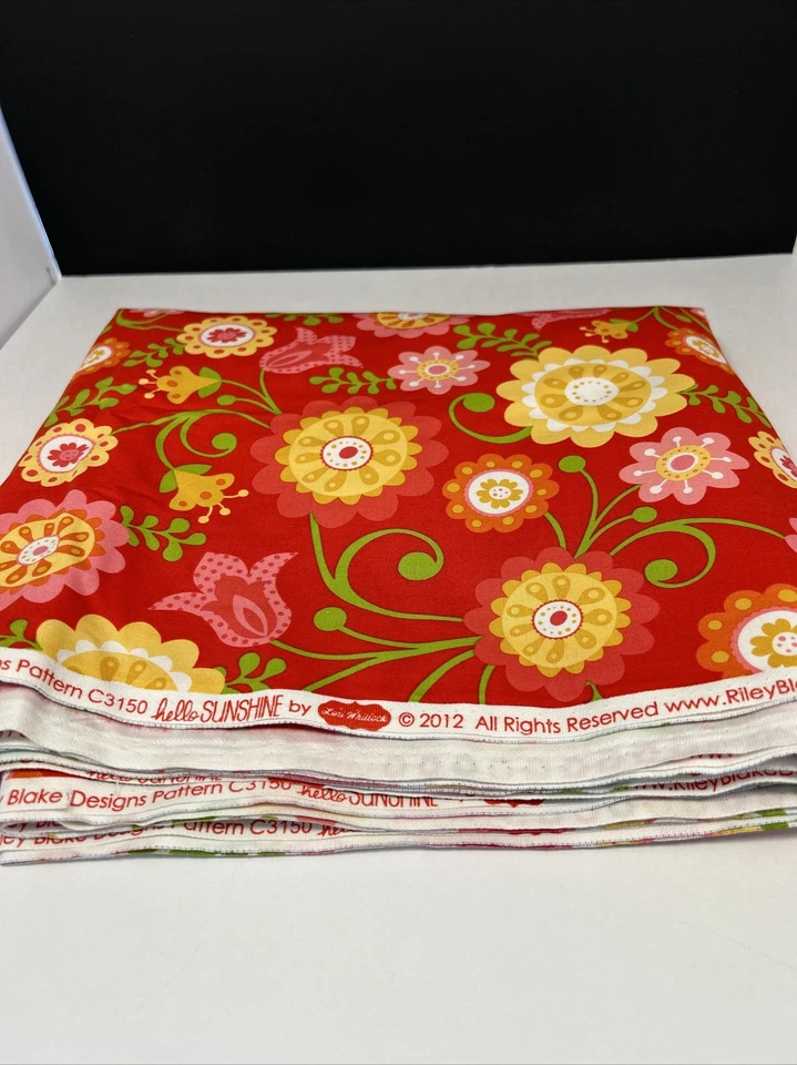 Fabric Sunshine Riley Blake 5 Yds - Image 2 of 4