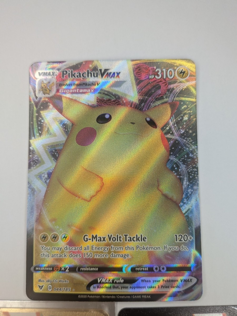 Pikachu VMAX Collection Black Gold Original | eBay