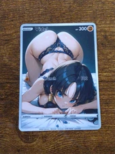 Beautiful Waifu Card - Videl Bedtime - Goddess ACG Custom DIY Fan Art Card