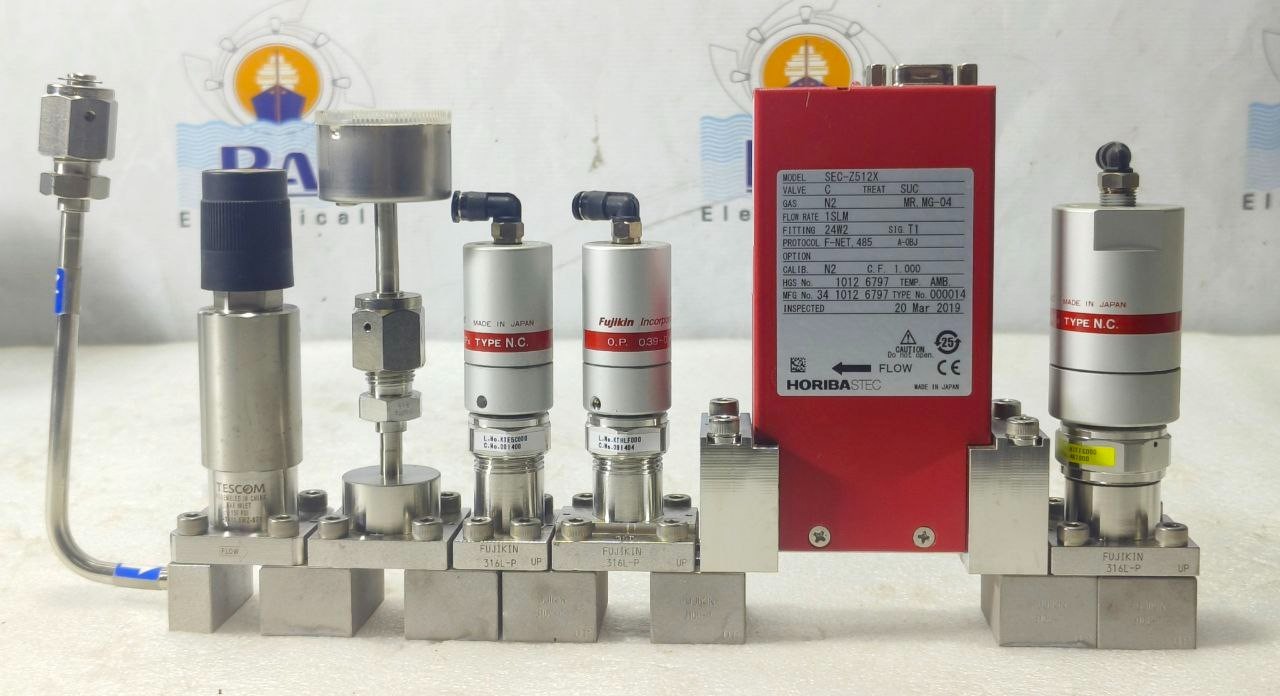HORIBASTEC SEC-Z512MX DIGITAL MASS FLOW CONTROLLER FLOW RATE 1 SLM FREE SHIP