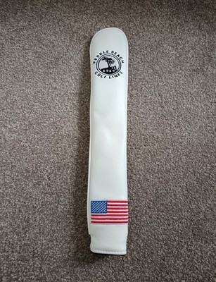 Pebble Beach Golf Links Alignment Sticks Cover - Rod Headcover Ruten - Brandneu!