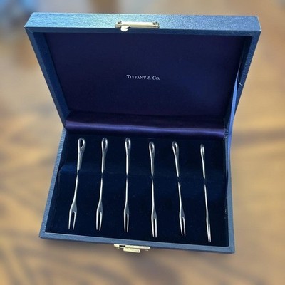 ティファニーエルサペレッティカクテルピックスターリングシルバー6点セット Tiffany & Co. Elsa Peretti Cocktail Picks Sterling Silver 6-Piece
