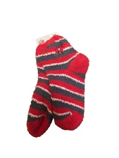 Tampa Bay Buccaneers  Candy Cane Sock Sz Women Med 6-11 Lets stay warm