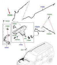 Lunette arrière Land Rover DEFENDER