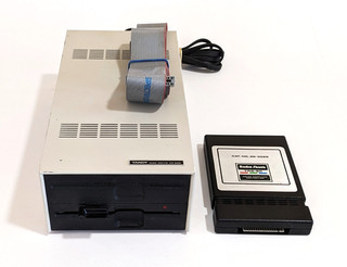 Tandy Disk Drive FD 500 (USA) & controller for Color Computer 1 2 3 tested
