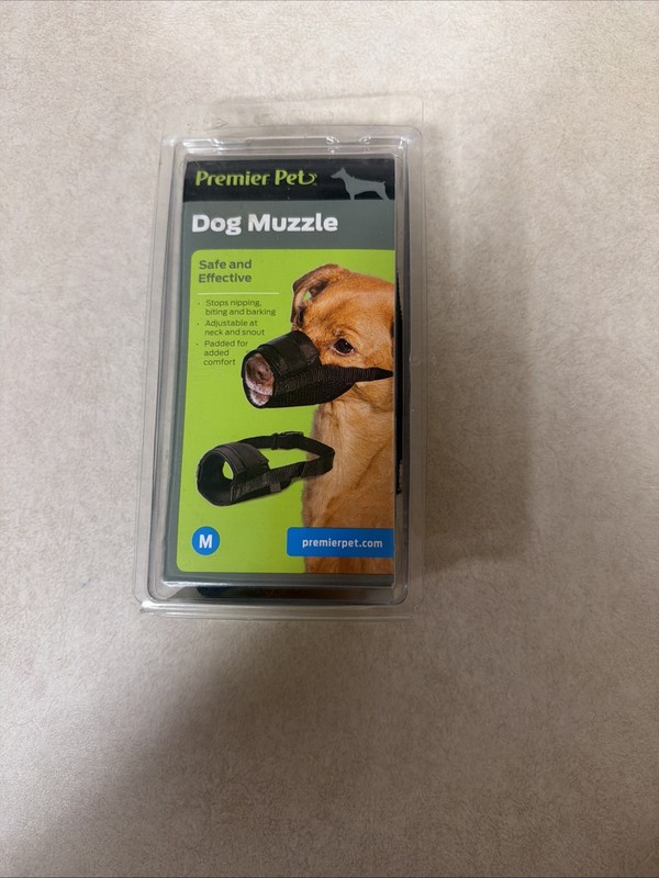Premier Pet Dog Muzzle Size Medium For Sizes 8-9"