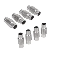 Dime Bag Hardware Inline Axle Aluminum Speed Spacer 8-Pack Spacers for 6mm Ax...