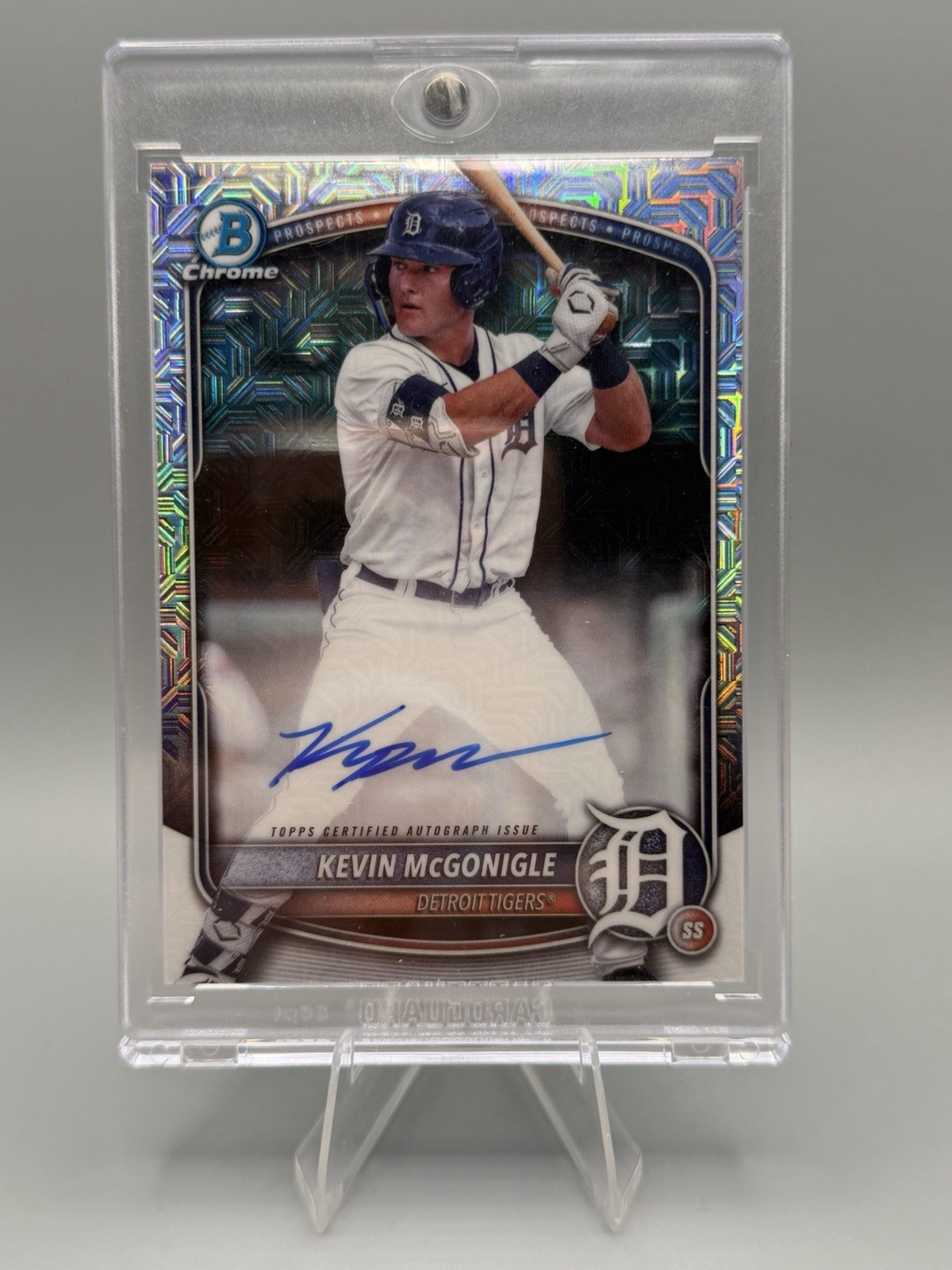 2025 BOWMAN CHROME MEGA BOX AUTO KEVIN MCGONIGLE BMA-KM MOJO