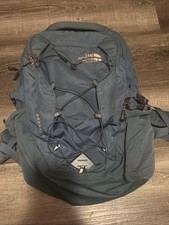 The North Face Borealis Blue Hiking Travel School Outdoor Backpack Strap Rip