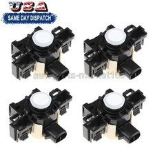 4x PDC Parking Distance Sensor For 13-14 Lexus RC350 ES350 IS F Base 89341-33200