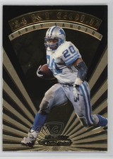 1997 Pinnacle Action Packed 24 KT Gold Barry Sanders #4 HOF 05k6