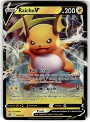 Raichu V 045/172 Brilliant Stars Ultra Rare