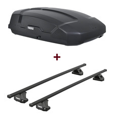 Dachbox Thule Force XT S + Dachträger Thule SquareBar für Mercedes B-Klasse W245
