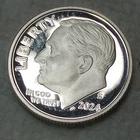 2024-S Roosevelt Dime 10C Silver Proof Uncircul San Francisco Mint Uncertified