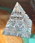 Gorgeous Signed Vintage Waterford Crystal Pyramid