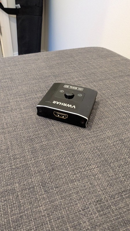 VWRHAR 4K 60Hz 3D HDMI Bi-Directional Switch Splitter 2-in-1-out