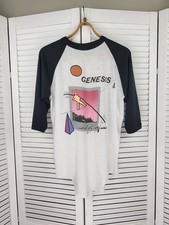 Vintage Genesis T- Shirt, Invisible Touch Tour 1987, Phil Collins, Peter Gabriel