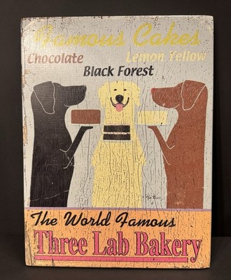  Three Lab Bakery  by Ken Bailey, Chocolate/Black Forest/Lemon, The World Famous