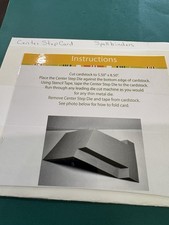 Spellbinders Center Step Card