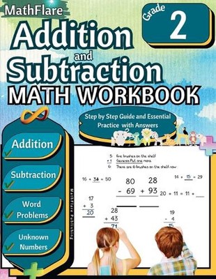 Addition und Subtraktion Mathe-Arbeitsheft 2. Klasse: Wortaufgaben Klasse 2, Additio
